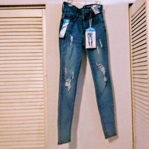 High Rise Skinny Jeans Denim S.O.N.G. 5/27 Juniors NWT